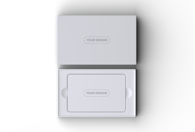 カード＋ボックスデザイン